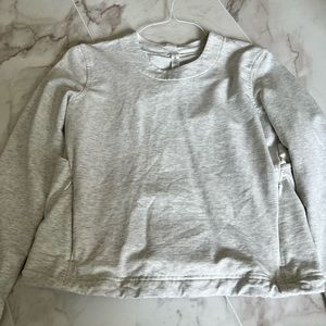 Lululemon White/Gray Sweatshirt